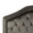 Tufted Upholstered Headboard, Solid Wood Head Board With Durable Metal Legs, Adjustable Height Headboard With Nailhead Trim In Bedroom-1125946550