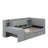 Twin Size Upholstered Daybed With Drawers, Shelves & Side Table-1096612725