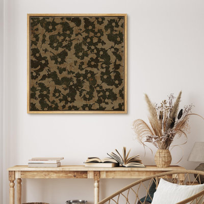 Classical Flowers " Vintage Abstract Foliage Modern Botanical Wilderness Illustrations Rustic French Country "