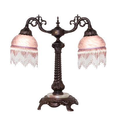 20" High Roussillon 2 Arm Table Lamp