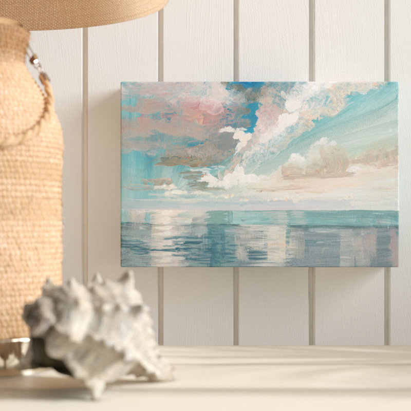 Pastel Sky - Wrapped Canvas Painting, 51cm H x 76cm W x 3.81cm D