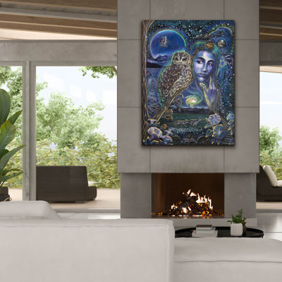  'Whisper Of The Night' by Verena Wild Canvas Wall Art