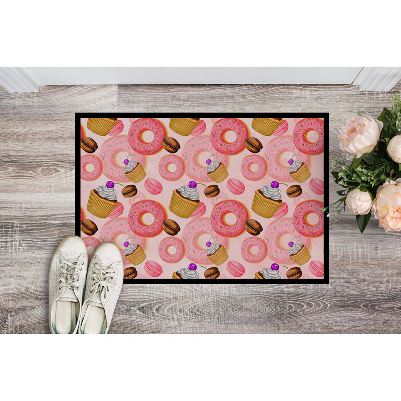 Non-Slip Outdoor Doormat, Rectangle 18" x 27"