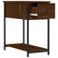 Gelueck 30cm W Iron Bedside Table-644185178