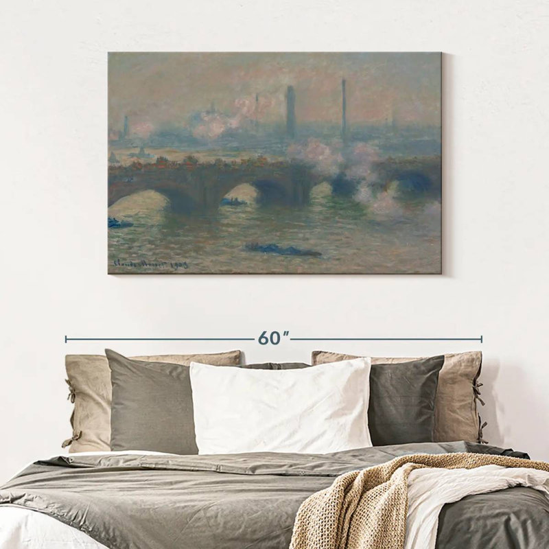 Lilie Waterloo Bridge, 32" H x 48" W