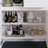 47.2'' W Elegant Sideboard With Drawer And Curved Shape Doors