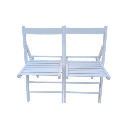 2 - Unit Foldable Folding Chairs With Solid Wood Build, Foldable Style Design, Ideal For Patio Seating, Garden Gatherings, Indoor Extra Seating For Guests, And Easy Storage To Save Space In Any Home Or Event Venue