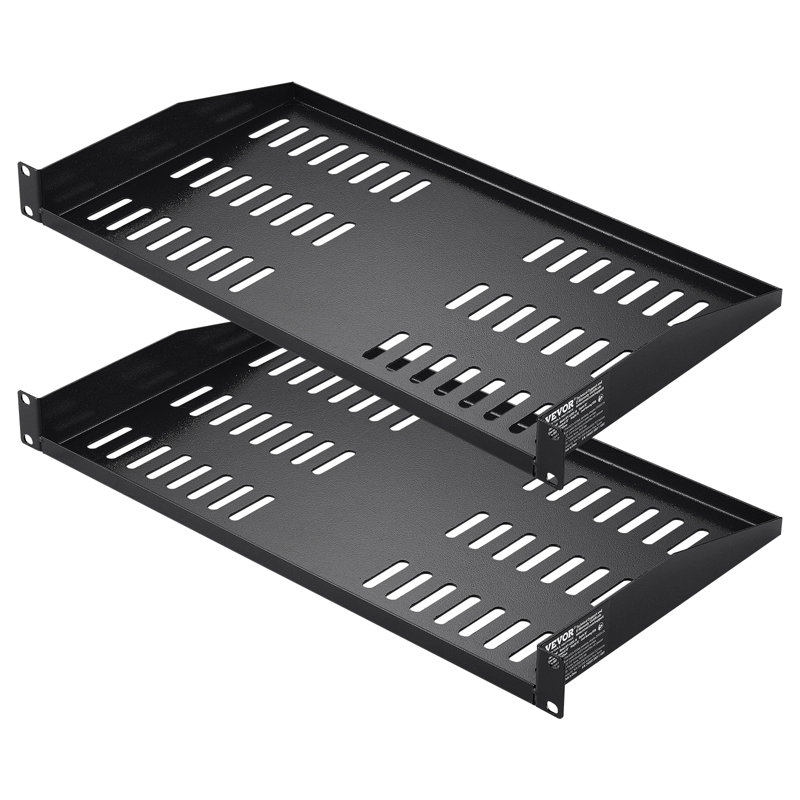 Tablette de rangement pour ventilateur 2 pièces 10V / 254 mm VEVOR 2U