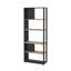 Cloison de bibliothèque à 5 tablettes l 31,34 "x H 80,59" Embrie-1512550157