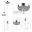 Luminaire suspendu cylindrique à DEL-1266411089-1266411088