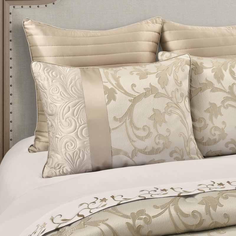 Spectra 3Pc. Comforter Set Taupe, Queen Comforter + 2 Standard Shams