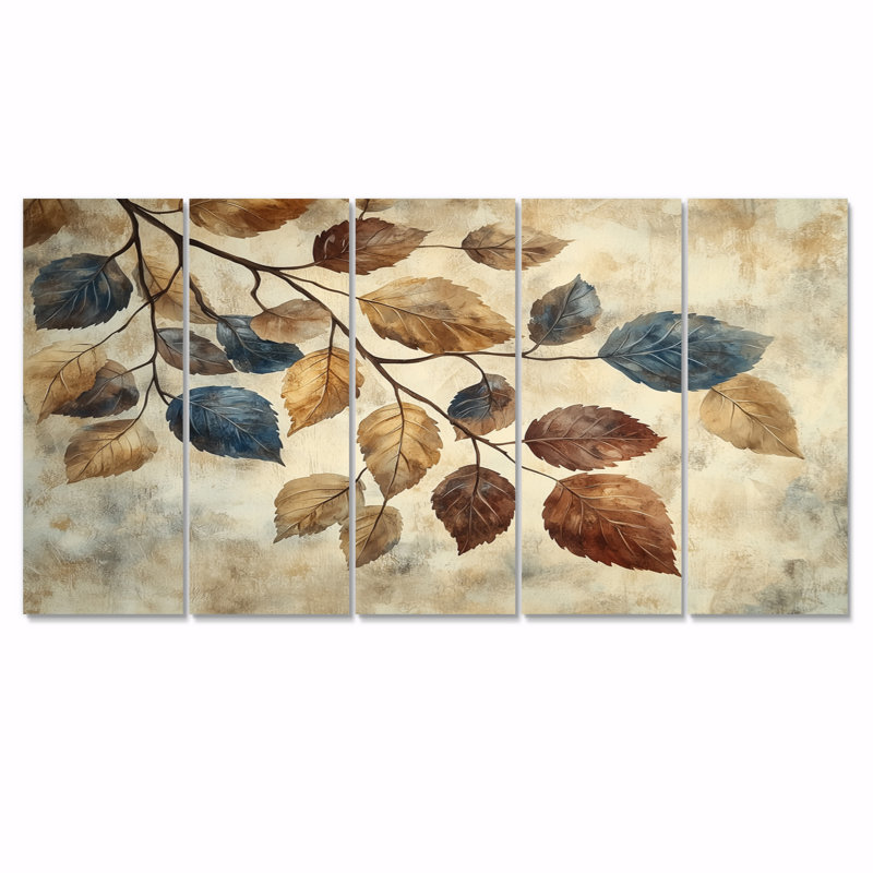 Deidra - L - sépia, décoration murale - art mural traditionnel, H 28 po x l 60 po, 5