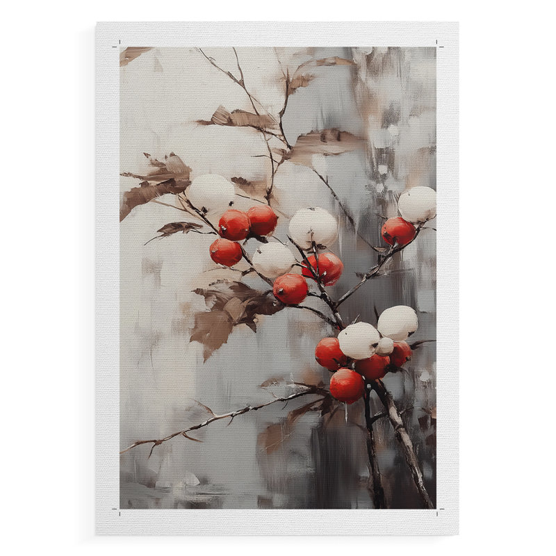 Art des Fêtes de Noël - série 2-CXCV - impression sur toile seulement - NON-CADRE, H 48 po x l 32 po