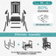 Chaise Adirondack berçante en PEHD pour l'extérieur-1400496669