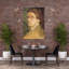 Autoportrait, vers 1852. Estampe d'art mural abstraite contemporaine.-189668747