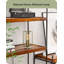 21.5cm Industrial Table Lamp, Vintage Bedside Metal Cage Lamp, Led Bulb Included-638620104
