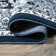 Tapis bleu marine / bleu Arignote