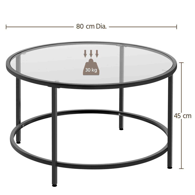 Davyion Coffee Table, Black