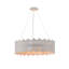 Luminaire suspendu tambour 6 lumières Costal