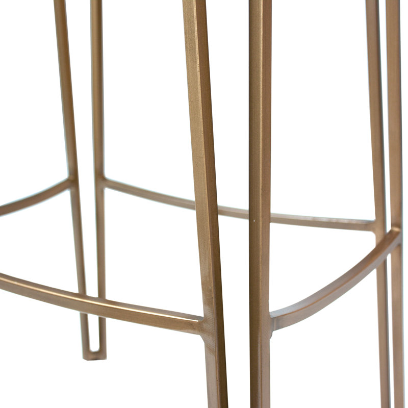 Pierce 24" Counter Stool, Antique Gold