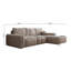Carnos L-shaped Sofa Bed with Ball Cushion-763338607-763338601