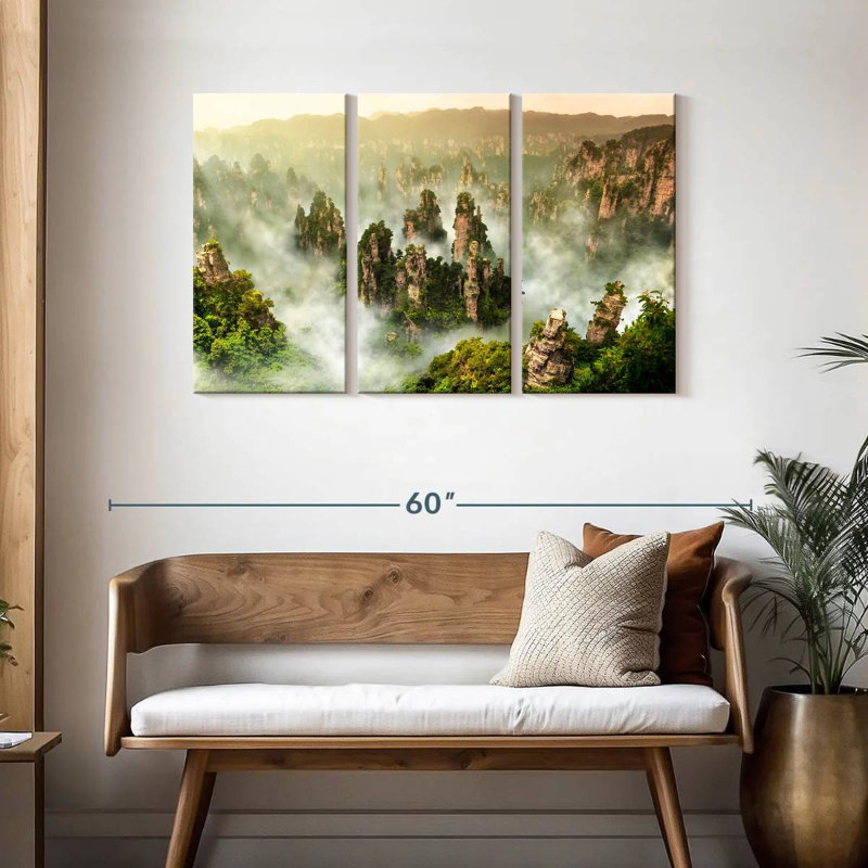 Alvord Tianmen Mountain, 28" H x 45" W