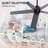 52 Inch Pull Chain Ceiling Fan, Ceiling Fan With Quiet Dc Motors For Indoor Bedroom, Living Room, 5 Wood Blades, 3Speeds Adjustable-555976933