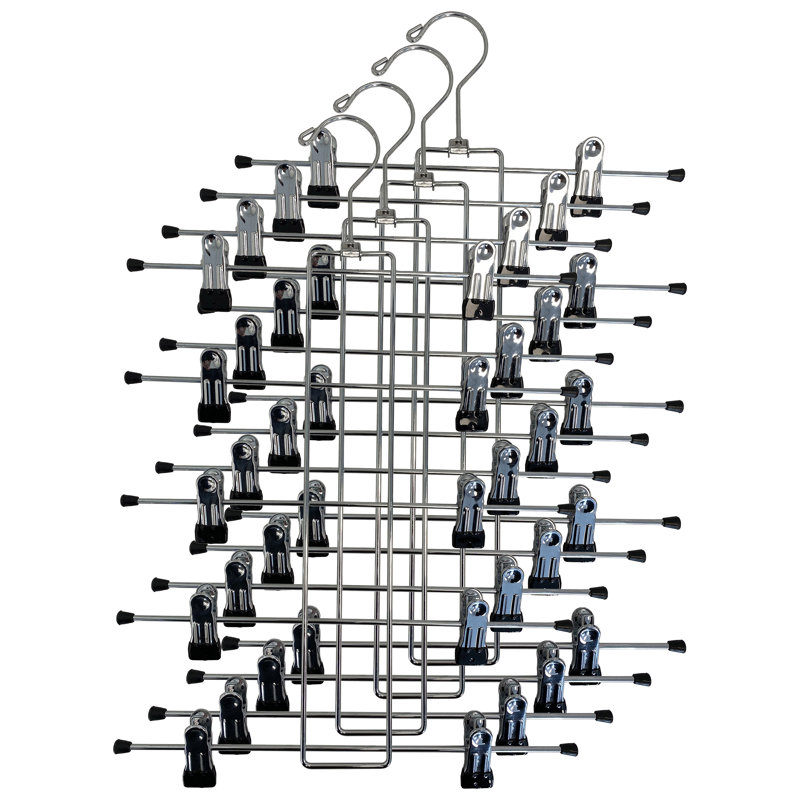 5-Tier Skirt Organizer With Adjustable Non-Slip Clips, 4
