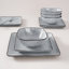 Piece Stoneware Dinnerware Set - Service for 6-490951798