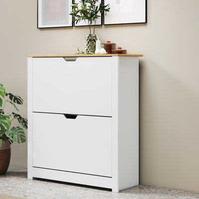 16 Pair Shoe Storage Cabinet