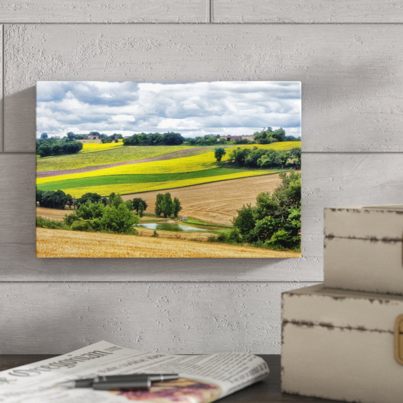 Pastoral Countryside VIII by Colby Chester - Photograph Print, 20cm H x 30cm W, Wrapped Canvas
