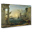 Embarkation Of The Queen Of Sheba by Claude Lorrain - Wrapped Canvas Painting-61877078