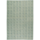 Brocatel Azm Wool Geometric Area Rug in Blue