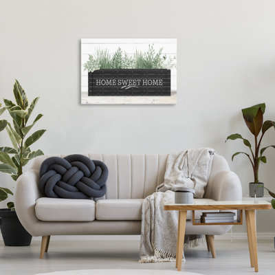 Art mural sur toile Sweet Home Garden Box par Janice Gaynor
