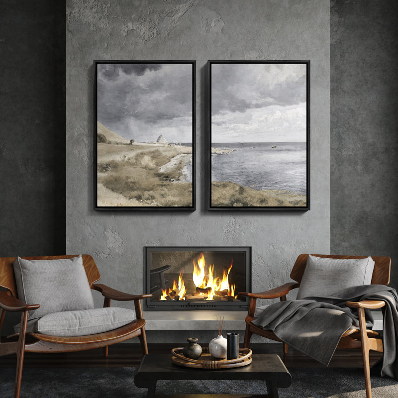 Art mural encadré rétro antique classique pour chambre à coucher, H 36 po x l 24 po, Noir