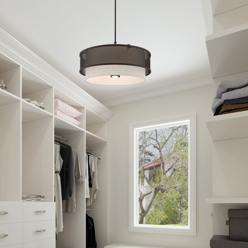 Lustre tambour 5 lumières Nedra