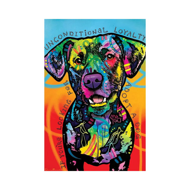 Unconditional Loyalty by Dean Russo - Painting on Canvas, Wrapped Canvas, 66.04cm H x 45.72cm W x 1.91cm D