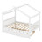 Wooden House Bed With Trundle-1070941713