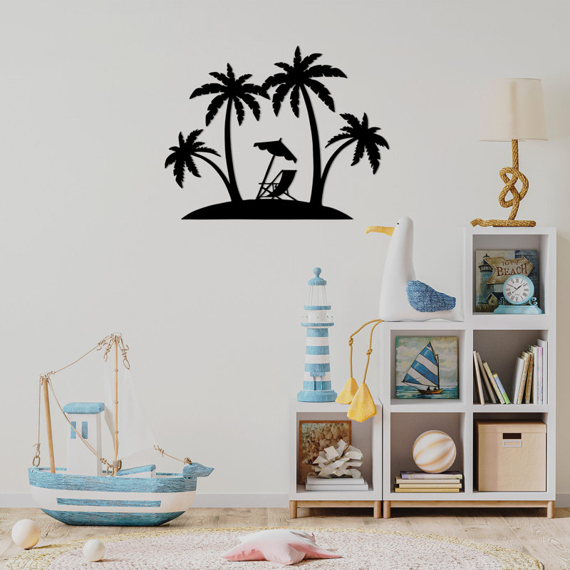 Stylish Black Metal Wall Accessory, 27.6 x 21.3 inches | 100% Durable Metal, Thickness: 0.06 inches | Easy Wall-Mount Design, Perfect for Home Decor & Modern Interiors, Elegant and Contemporary Accent Piece
