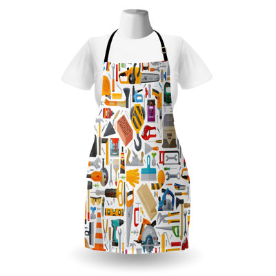 Geometric Shapes Bib Apron