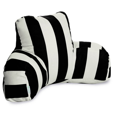 Vertical Stripe Indoor/Outdoor Bed Rest Pillow