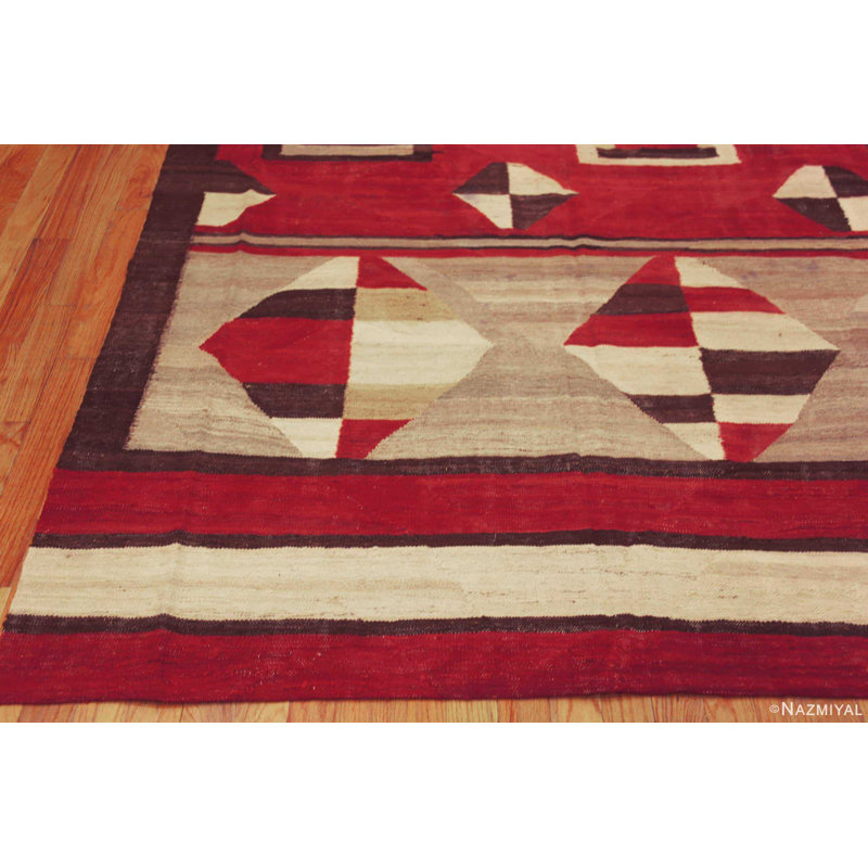 One-of-a-Kind 8'8" X 11'10" Flatweave Area Rug