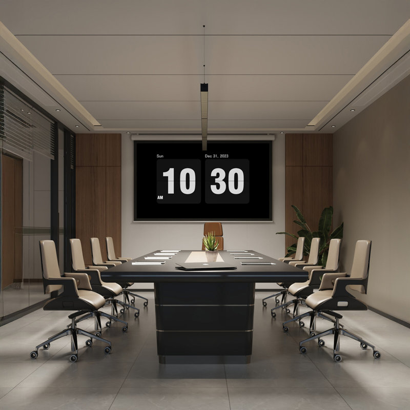 4FT 40W 3CCT Dimmable Anti-Glare Louvre Lens Linear Light, 3000K/4000K/5000K Selectable