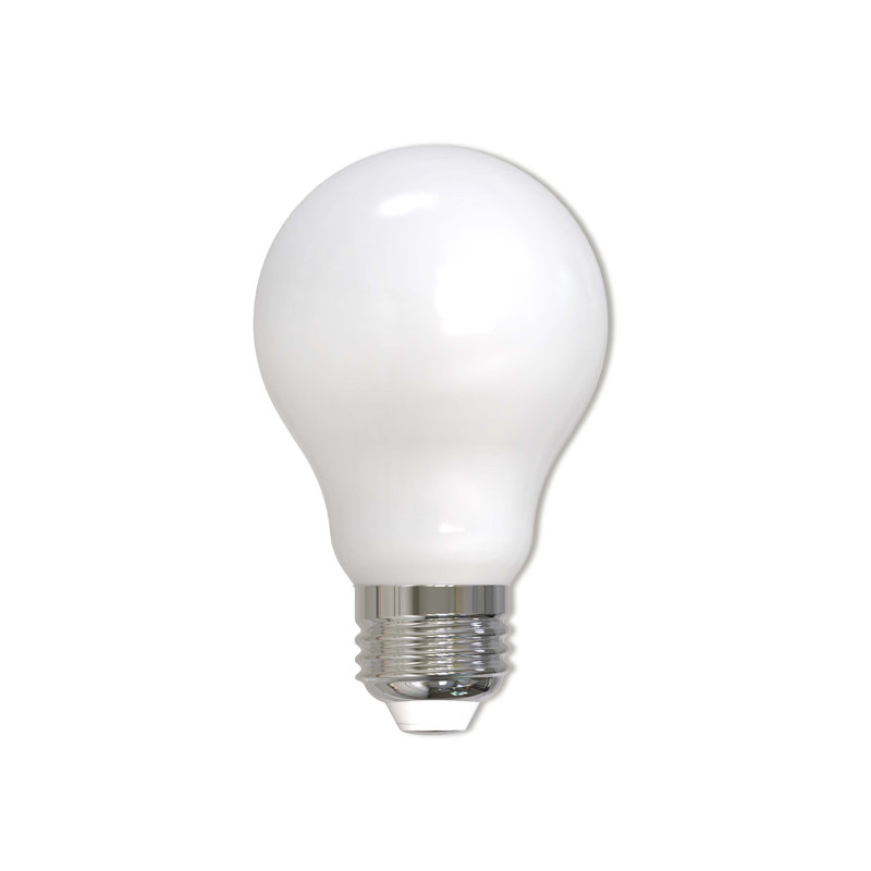 Équivalent à 75 watts, ampoule DEL A19 à intensité variable, blanc chaud E26 / culot moyen (standard), 2700
