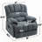 Chenille Power Lift Recliners with Heat Massage-1455488370