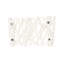 Cast Entwined Rectangular Wall Root, Faux Bleached