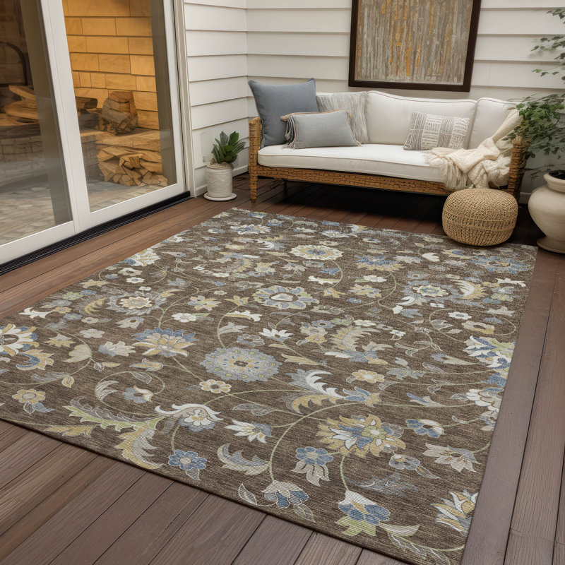 Tapis intérieur / extérieur Aveline , 8' x 10'