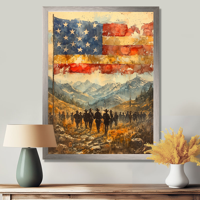 Adamson - paysages, impressions d'art mural, H 32 po x l 16 po, Picture Framed, Argent argent