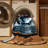Machine Washable Transportation Brown Area Rug-2098390994