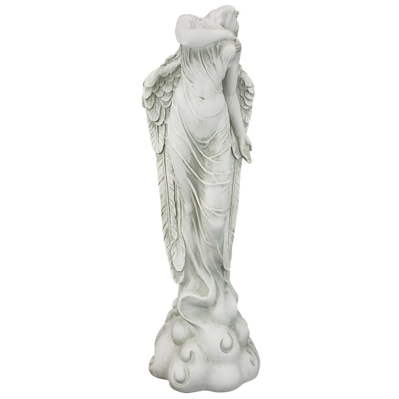 Statue d'ange en ascension, Moyen